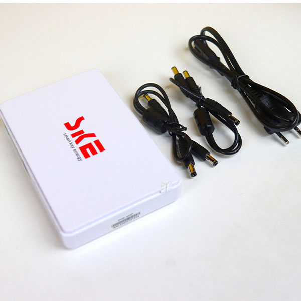 Walfront Mini UPS 20800mAh Alimentatore di Backup con Batteria per Modem Router Fotocamera USB Tipo C DC 5 V/9 V/12 Uscite Multiple Protegge L'apparecchiatura (Spina europea